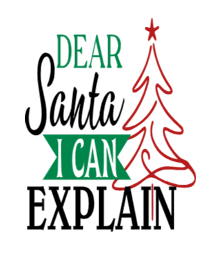 Dear Santa I Can Explain